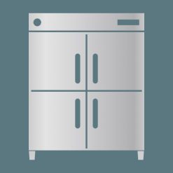 Stainless steel refrigerator